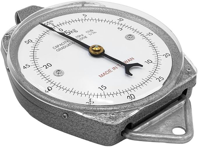 Zenport Accuzen Hanging Mechanical Dial Scale, 50-Pound