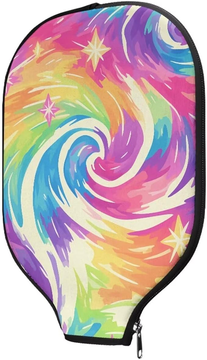 Blue Camo Corgi Pattern Print Pickleball Paddle Covers Only Paddles Holder Sleeve Fits Most Rackets