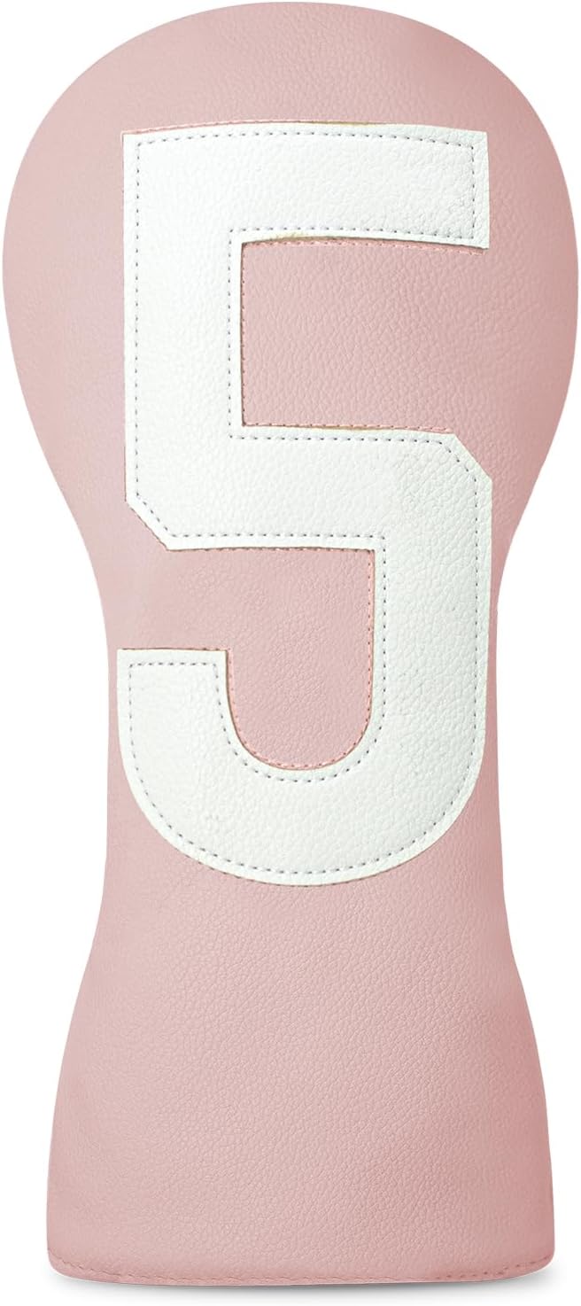 Premium Golf Head Covers - Golf Driver Head Covers, Protects Against Scratches and Damage, Specifically Designed for Fairway Woods.