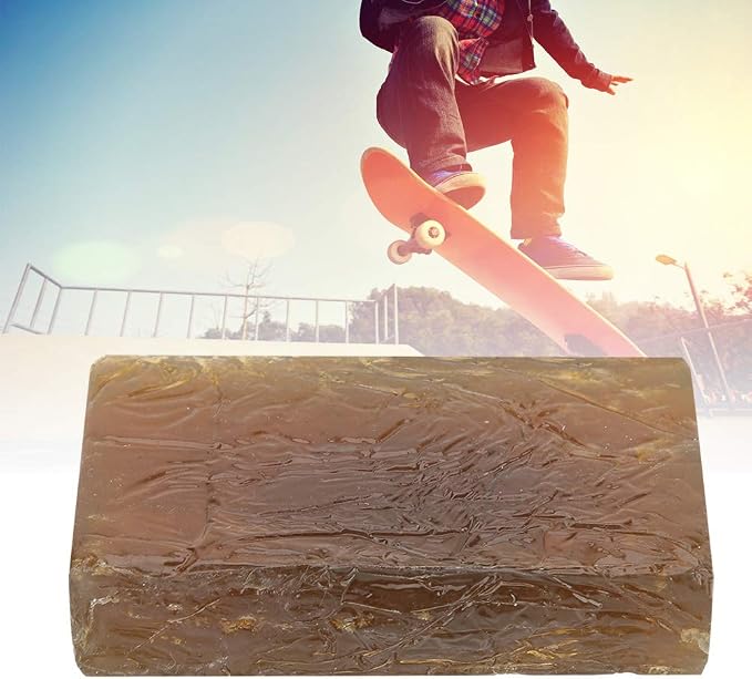 Rubber Griptape Cleaner, Permanent Cleaning Eraser Griptape Cleaner, Permanent Cleaning Block Skateboard, Yellow Rubber Sanding Belt Cleaner for Skateboard