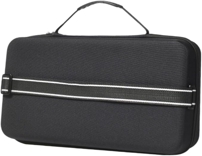 Pickleball Racquet Bag Accessory Sturdy EVA Zipper Closure Lightweight Organizer Storage Case for Outdoor Training Men Women