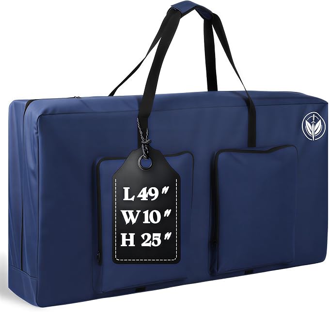 Premium Cornhole Carrying Case - Fits Regulation 4’ x 2’ Boards, Water Resistant Corn Hole Board Carry Case with Reinforced Protection, Padded Straps & Pockets