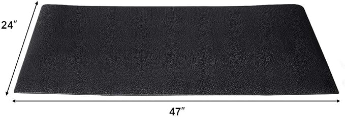 Goplus Thicken Treadmill Mat for Hardwood Floors High Density Waterproof PVC, Floor Protector Pad for Exercise Equipment for Home and Gym Use, Large Size