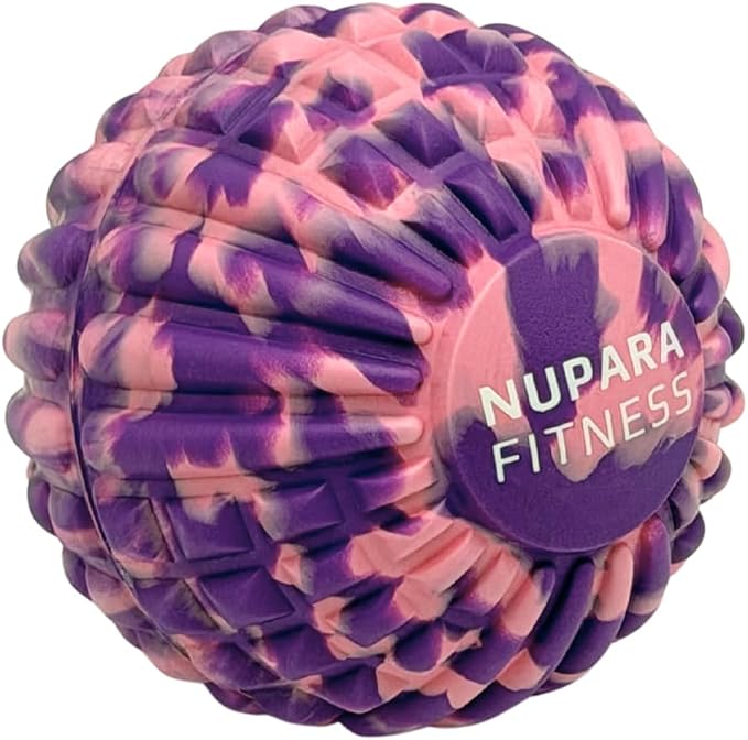 Massage Ball - Myofascial Release Ball for Recovery in Muscles, Shoulder, and Back. Trigger Point Massage and Pressure Point Therapy. (5-inch)