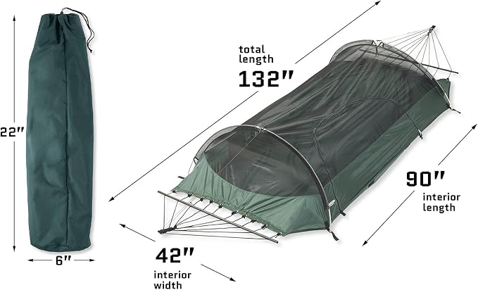 Lawson Hammock Blue Ridge Camping Hammock and Tent,