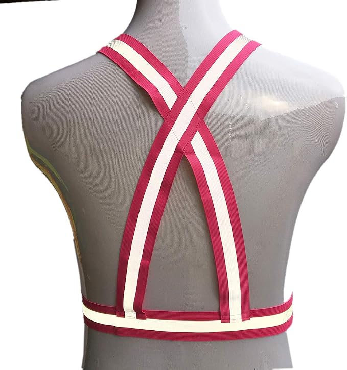 ZOJO Safety Vests,10 Packs | Lightweight, Adjustable | Fit for Work, ( Neon Pink)