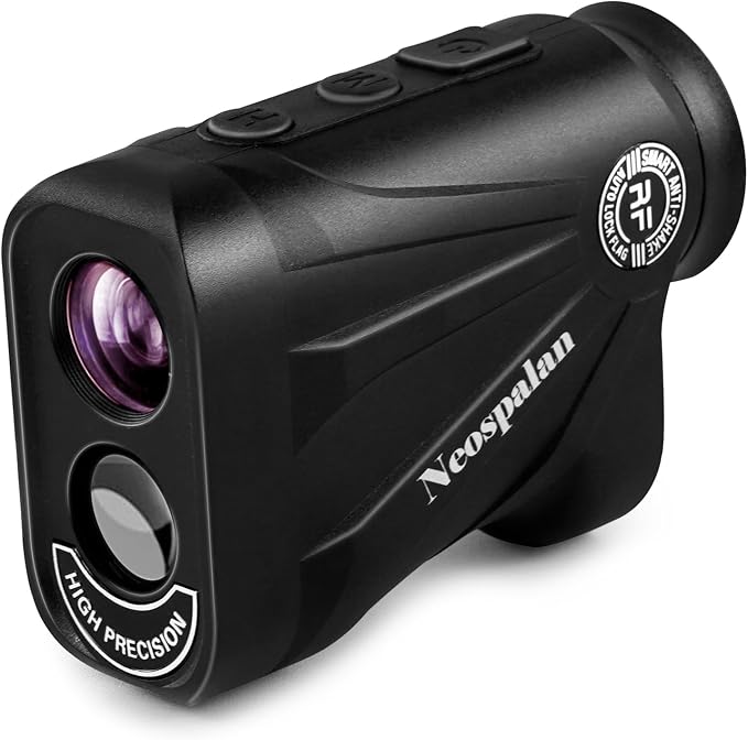 Golf Rangefinder with Slope, 2000 Yards Laser Range Finder with Pin Lock Vibration, 6X Magnification, Magnetic Mount, Rechargeable, Tournament Legal - Golf Gift for Men