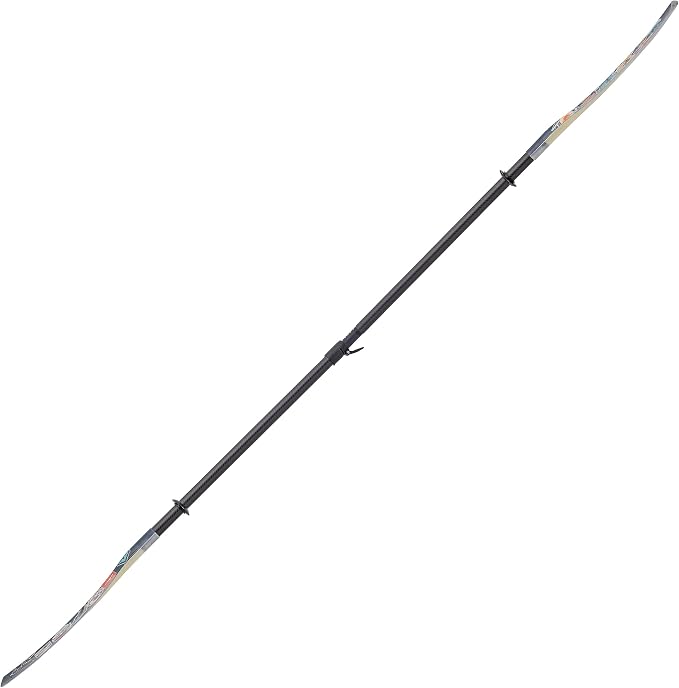 Hornet Watersports Fiberglass Kayak Paddle for Adults- Ideal for Touring, Fishing and Boating- 90.5 inches / 230CM Adjustable with Carbon Fiber Shaft- Kayak Oars Kayaking Equipment