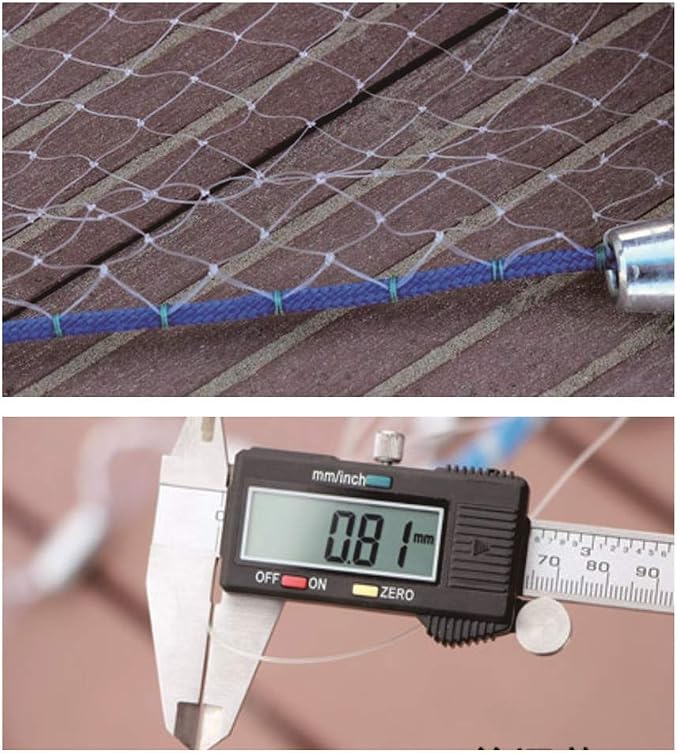 Cast Fishing Net with Aluminum Frame, 0.8 inch Mesh, 7.8-13.8 ft Diameter