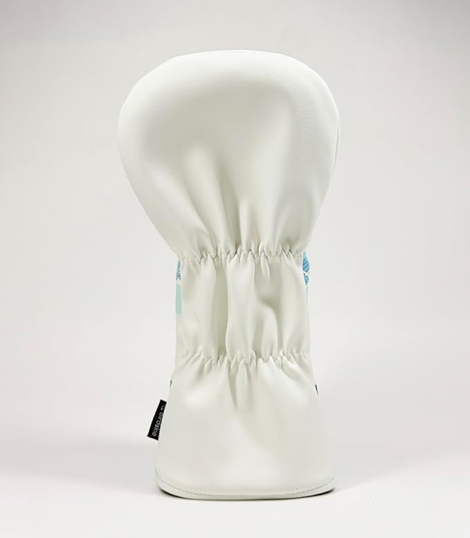 Golf Driver Headcover birdskie Premium Leather Head Cover. Digitally Printed and Embroidered Design. Head Cover for Your Driver by birdskie.