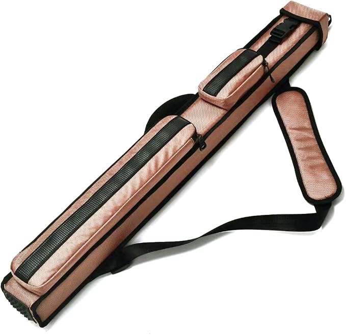 Champion 2X2,2X3,3X4 Nylon/Leatherette Billiard Pool Cue Stick Hard Case