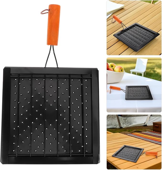 ibasenice Barbecue Tool Stove Top Toaster Toaster Camping Bread Toaster Camp Stove Toaster Camp Toaster Camping