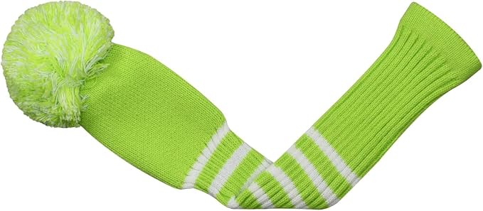 Scott Edward Golf Headcover Set of 5 PCS, Driver Wood Cover *1, Fairway Wood Cover *2, Hybrid Cover * 2, with Rotating Number Tags