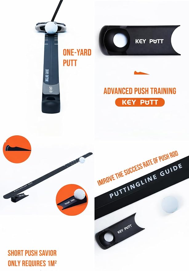 LOFIN Putt Line Trainer Cup – Golf Putting Alignment Aid with Training Cup for Stroke Path, Face Alignment & Putting Accuracy