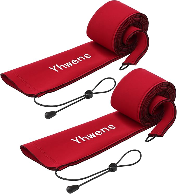 Neoprene Fishing Rod Sleeve Rod Sleeves Fishing Pole Sleeve Rod Socks for Fishing Poles Rod Cover Rod Protector Durable for Casting Spinning Trolling Sea Fishing Rod Storage
