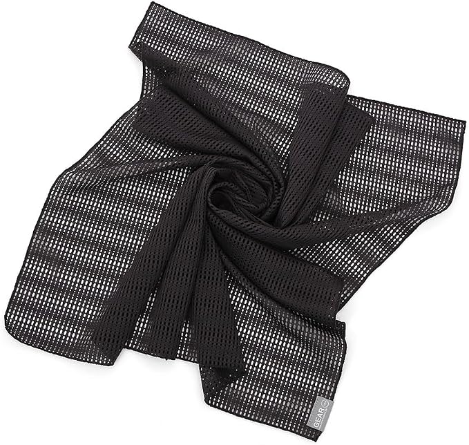UNDERCONTROL Quick-Dry Mesh Scarf Lightweight Breathable Outdoor Bandana for Hiking, Running, Camping, Gorpcore Style Korea