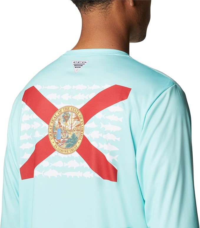Columbia Terminal Tackle PFG Fish Flag Long Sleeve