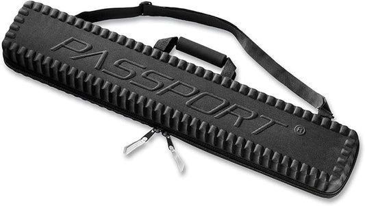 Flying Fisherman Passport Travel Rod Case, Black