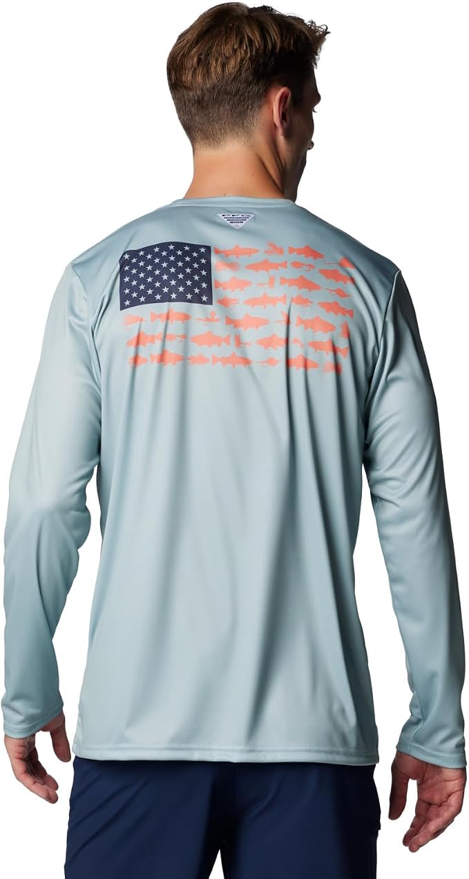 Columbia Terminal Tackle PFG Fish Flag Long Sleeve