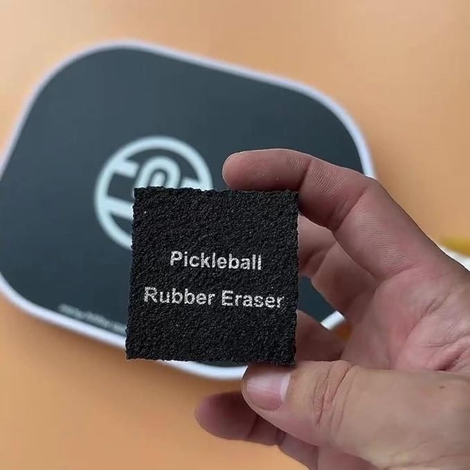 Pickleball Paddle Rubber Eraser, 4 Pieces, Racket Surface Cleaner