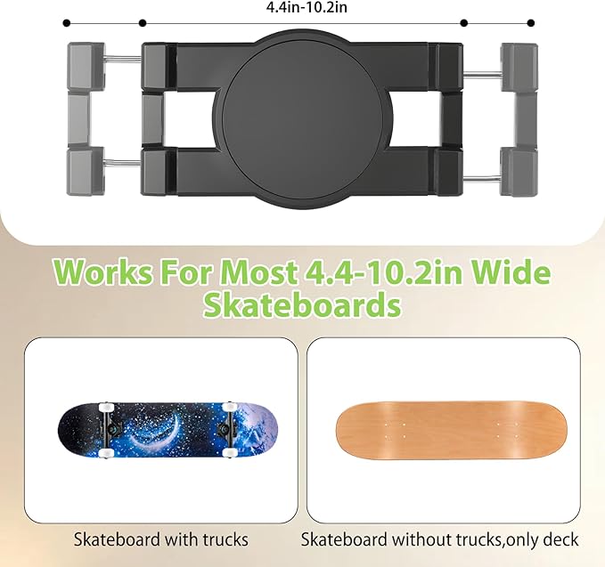 2PCS Skateboard Deck, 31 * 8 Inch with 2Pcs Skateboard Deck Wall Mount