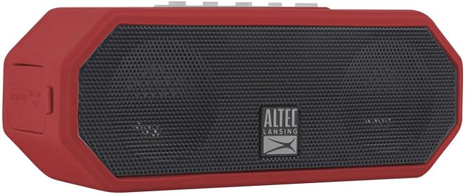 Altec Lansing - Portable Bluetooth Speaker, Waterproof IP67