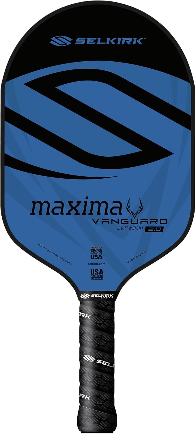 Selkirk Sport Vanguard Hybrid Pickleball Paddle | Carbon Fiber Pickleball Paddle with a Polypropylene X5 Core | Pickleball Rackets