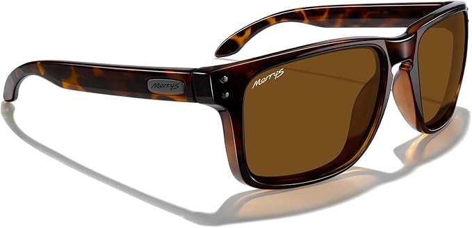 MERRY'S Polarized Square Sunglasses for Sports Driving Fishing Glasses UV400 Protection S3166