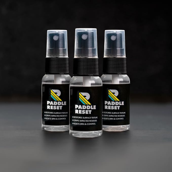 Reset™- Pickleball Paddle Cleaner - 3X Travel Size- Strips Impacted Residue and Increases Spin and Control - TSA Approved Size