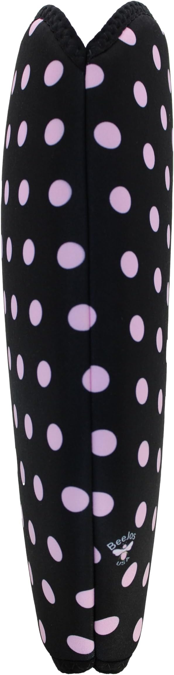 BeeJos Women's Polka Dot Collections: Premium Slip-On Pickleball Paddle Cover-Fits Standard Size Paddles-Zipperless (Paddle not Included) 6 Color Variations