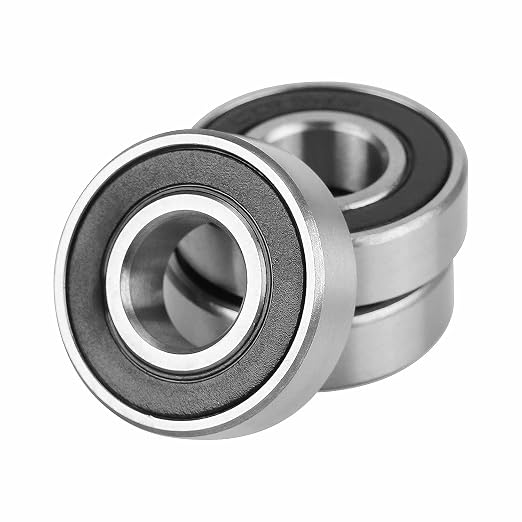 6306-2RZ Bearings, 30x72x19mm Ball Bearing 6306RZ Double Rubber Sealed Shielded Bearing ID 30mm, OD 72mm, Thickness 19mm Ball Bearing, Professional High-Speed Deep Groove Ball Precision Motor Bearings