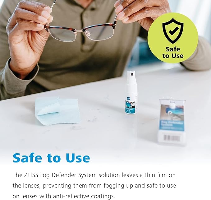 ZEISS Fog Defender System Anti-Fog Kit for Glasses