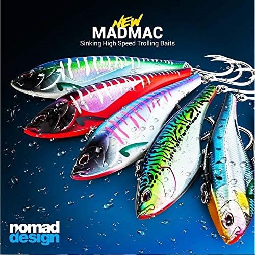 Nomad Design Chug Norris 6” (150mm) Topwater Floating Popper Fishing Lure with BKK Hooks & Durable Diamond Armour, for Bluefin & Yellowfin Tuna, Cubera Snapper, & Roosterfish