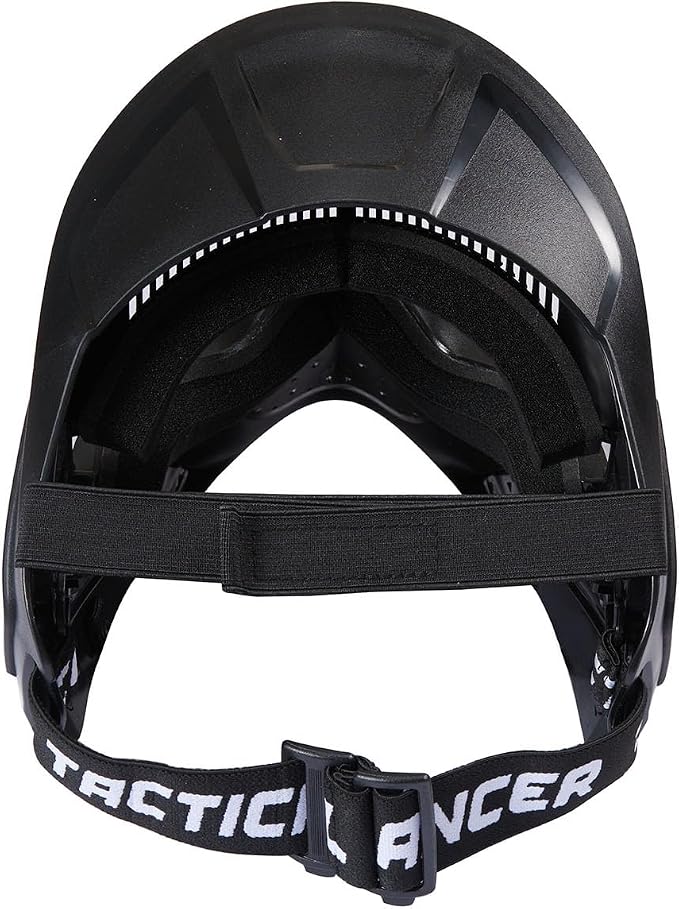 Lancer Tactical High Strength Polyethylene Full Face Airsoft Paintball Mask with Visor