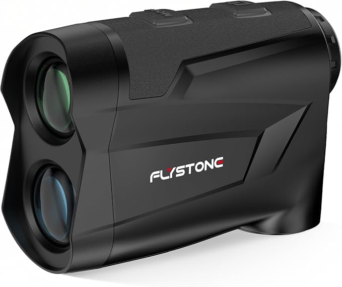 Precision Laser Rangefinder for Golf & Hunting, 800/1000/1300 m Range, 6X Magnification, Flagstick Locking with Flash Prompt, Slope Compensation & Angle Measurement, 0.3s Fast Measurement