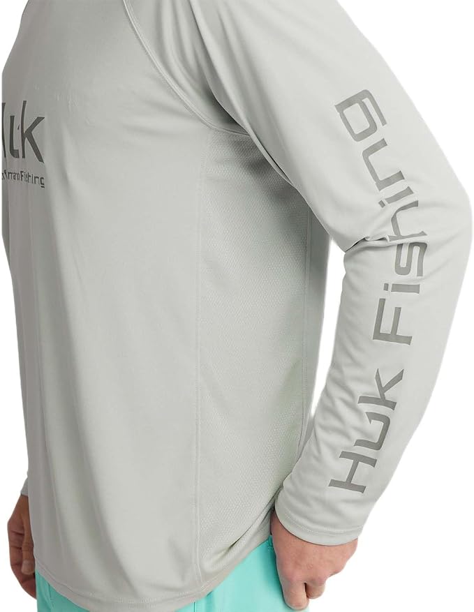 HUK Men's Pursuit Vented Long Sleeve Fishing Shirt (+30 UPF)