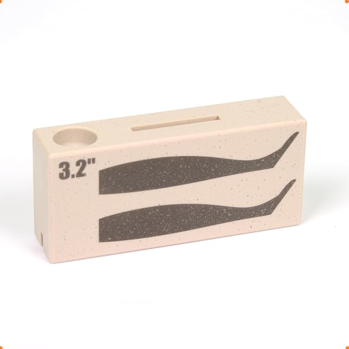 Soft Plastiс Lure Making Injection Fishing Mold Shaker 3.2'' Two Cavity