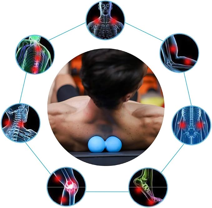 5BILLION Peanut Massage Ball & Push up Bars Strength Training Push Up Handle