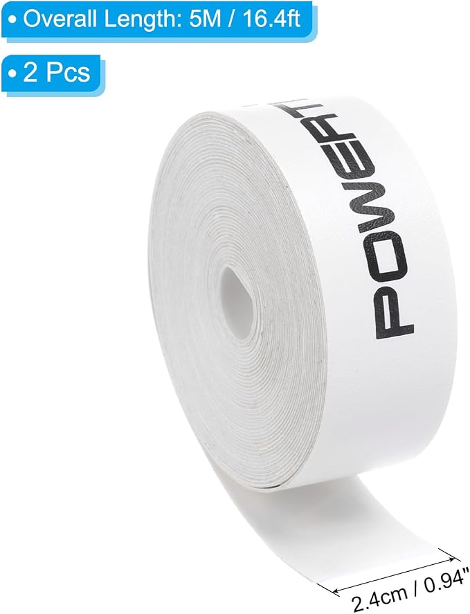 PATIKIL Badminton Racket Head Protector Sticker, Racquet Guard Tape Rackets Frame Stickers Wear-Resistant