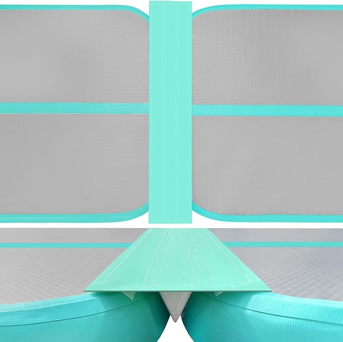 Sumery 3ft/6ft Air Mat Tumble Track Connector Tape for Inflatable Tumbling Gymnastic/Yoga/Camping White（NEW） (40)