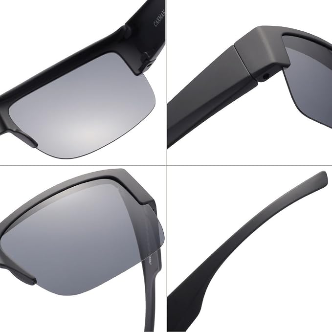 CAXMAN Fit Over Glasses Sunglasses for Men & Women Polarized Lens 100% UV Protection