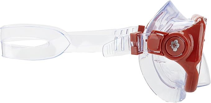 Hawaii Divers Manta Ray Adult Snorkel Set - Premium 2-Window Tempered Glass Snorkel Mask with Silicone Mouthpiece, Snorkeling Gear for Adults