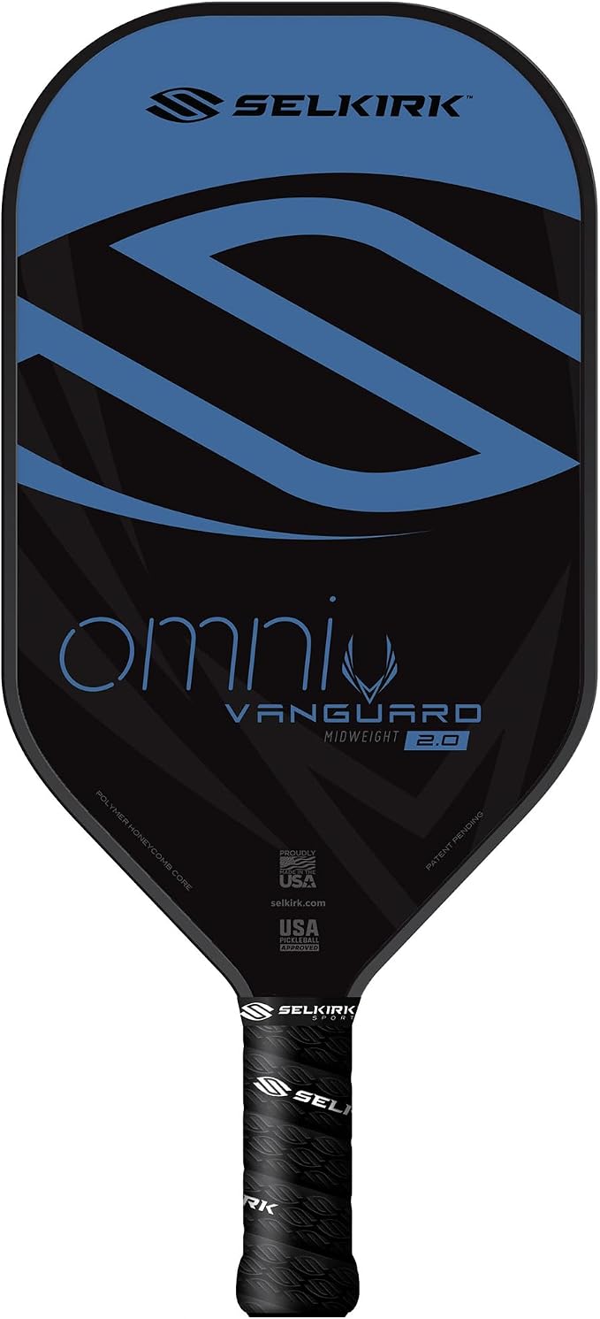 Selkirk Sport Vanguard Hybrid Pickleball Paddle | Carbon Fiber Pickleball Paddle with a Polypropylene X5 Core | Pickleball Rackets