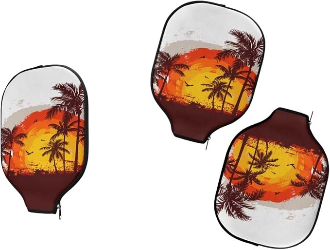 Pickleball Paddle Covers, Durable Polyeste Paddle Cover,Anti-Drop Paddle Storage Bag