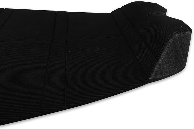 11 Piece Surf Small Deck Traction Pad Premium EVA Grip Foam with Adhesive for Longboard Paddleboard Surfboard, Deck Pad/Traction Pad/Tail Pads White, Black