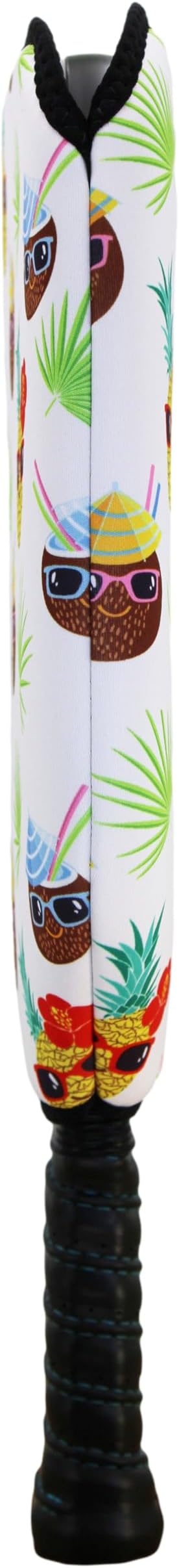 BeeJos Hawaiian Collection: Premium Slip-On Pickleball Paddle Cover-Fits Standard Size Paddles-Zipperless (Paddle not Included)