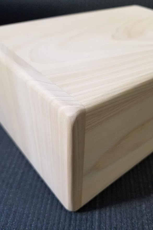Yoga Block Made from Japanese Hinoki Wood