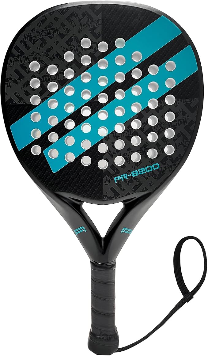 Padel Racket Carbon Fiber Surface with EVA Memory Flex Foam Core Lightweight Padel Racquet