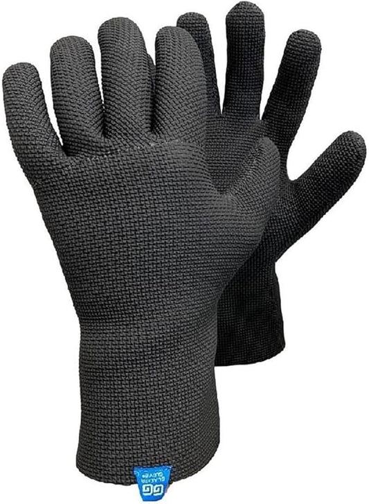 Glacier Glove Men's Ice Bay Waterproof Fleece-Lined Blind Stitched Neoprene Gloves | Seamless Palm with Sharkskin Texture