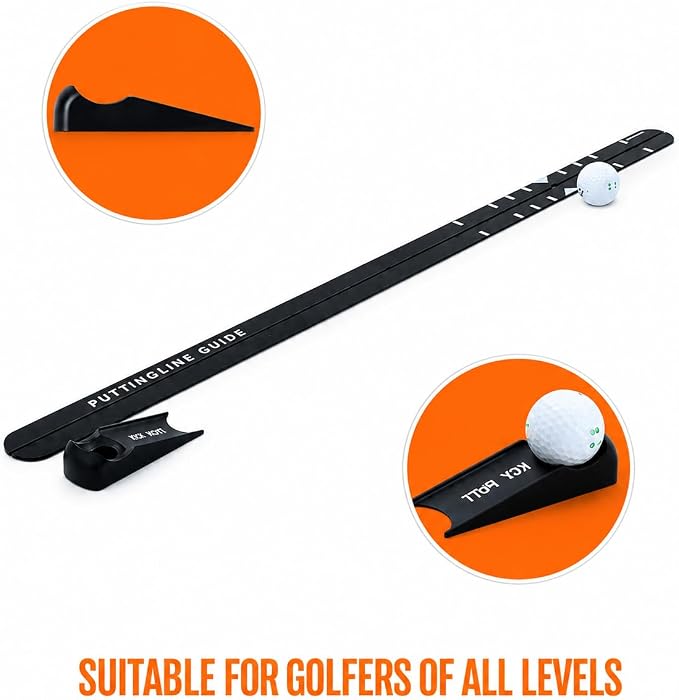 LOFIN Putt Line Trainer Cup – Golf Putting Alignment Aid with Training Cup for Stroke Path, Face Alignment & Putting Accuracy